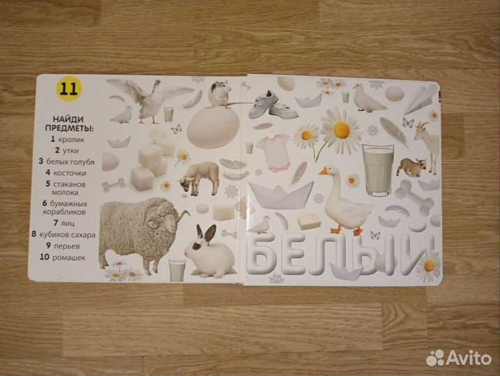 Детская фотокнига Клевер Учим цвета и числа