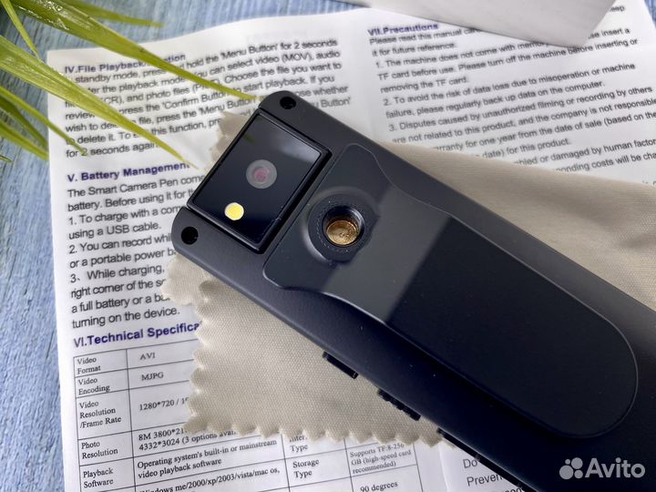 Mini-видеокамера FullHD вращение на 180