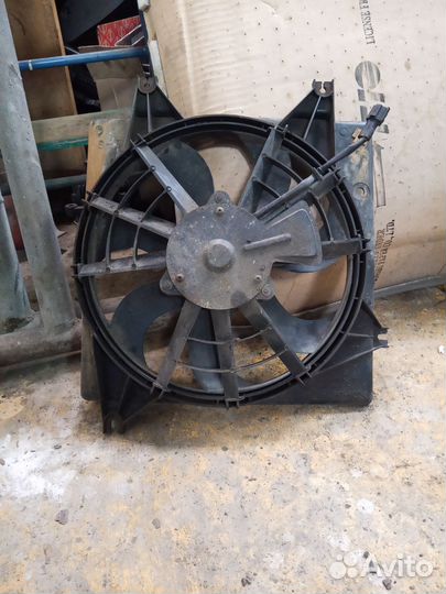 Вентилятор охлаждения кондиционера kia spectra