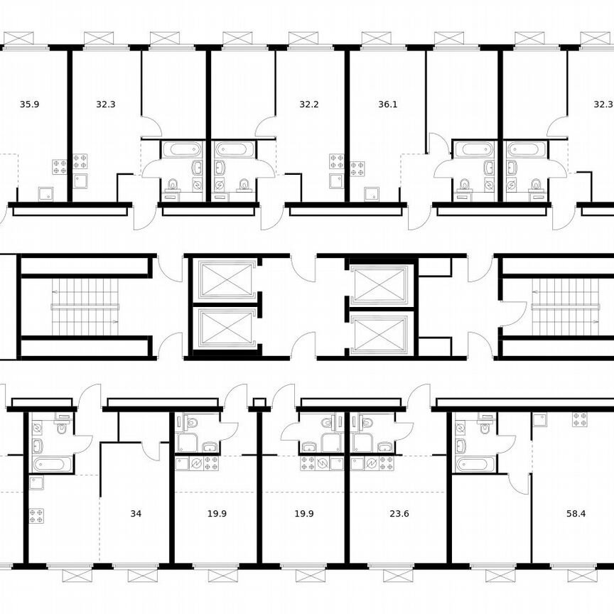 2-к. квартира, 48,5 м², 17/28 эт.