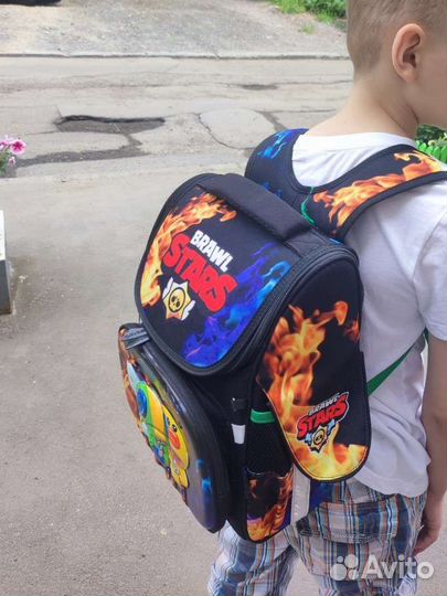 Рюкзак для начальной школы brawl stars