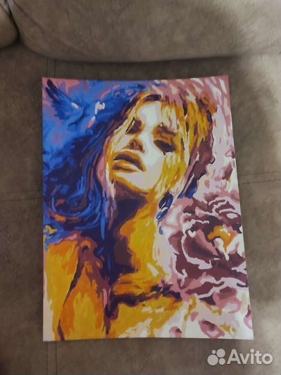 Готовая картина по номерам