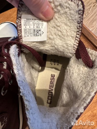 Кеды женские конверсы размер 36,5