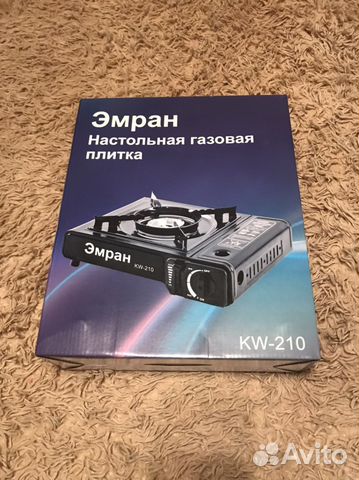 Плитка газовая походная