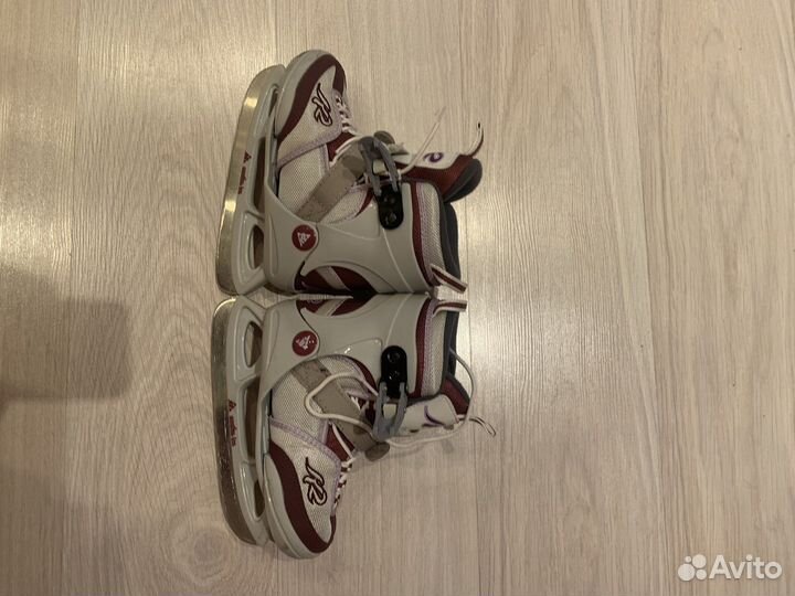 Коньки для девочки раздвижные 29-34 размер