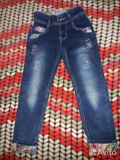 Вещи пакетом для девочки 110-122