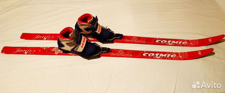 Лыжи детские беговые комплект