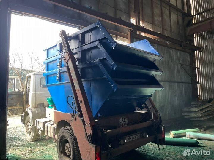 Контейнер для мусора 8м3 лодочка