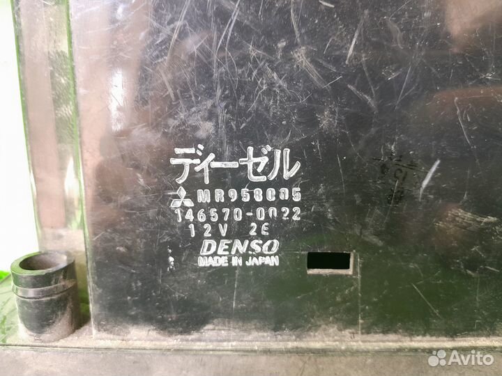 Блок управления климатом mitsubishi pajero 3