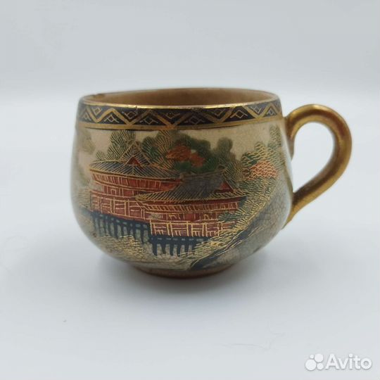 Антикварная чашечка. Сацума. Япония