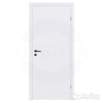 Дверное полотно 100 белое 10*21 б/замка