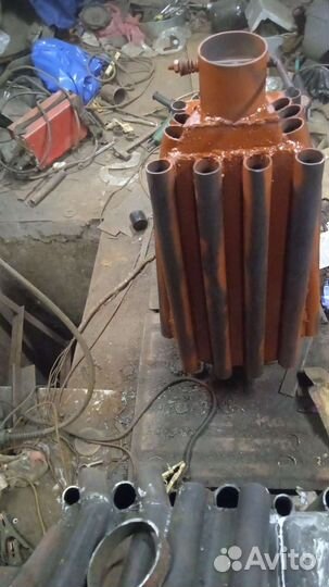 Печь для обогрева. Название Вулкан