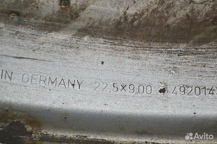 Диск колеса volvo FH (01.12)