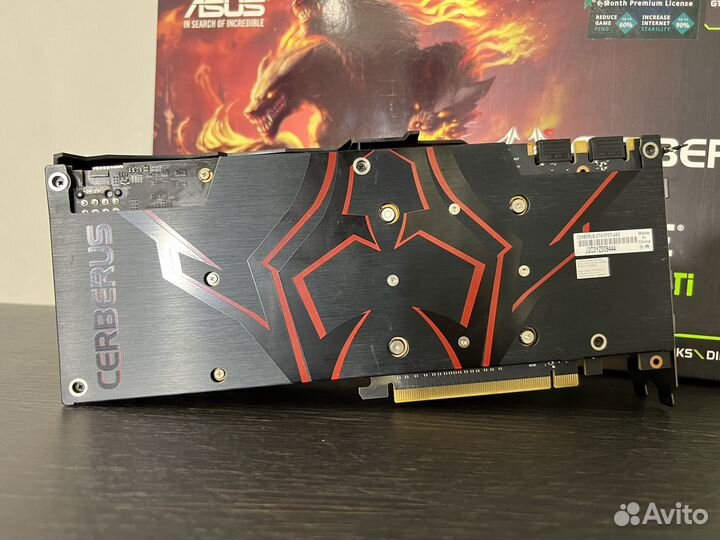 Asus Cerberus GTX 1070 Ti 8GB. В идеале