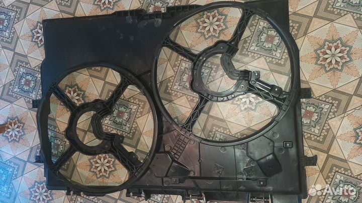 Диффузор вентилятора охлаждения пежо боксер