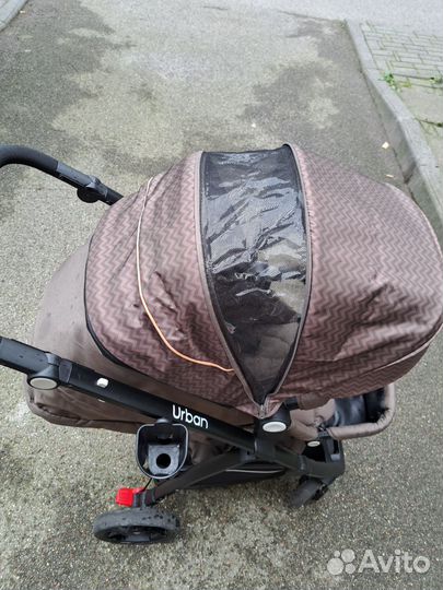Прогулочная коляска babyton urban brown