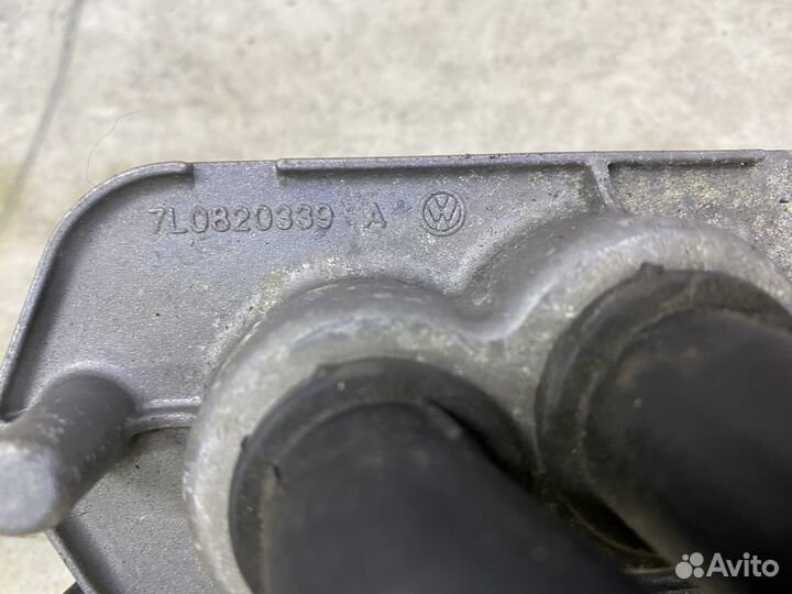 Фланец вебасты с трубками Audi Q7 4L 2007-2015