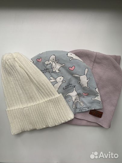 Шапки для девочки 48-52