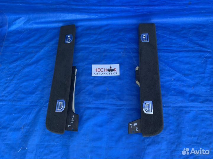 Обшивка пола багажника Volkswagen Touareg до 2010г