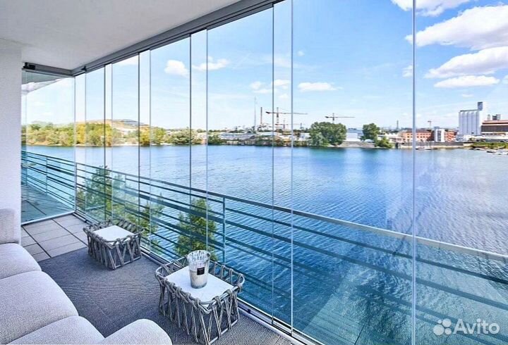 Безрамное остекление