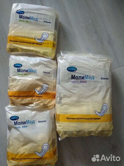 Урологические прокладки и памперсы