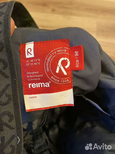 Полукомбинезон reima 98 утепленные