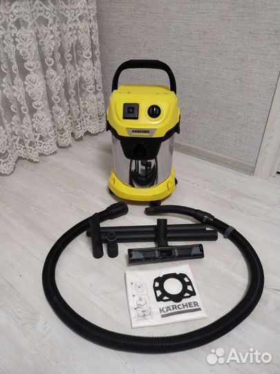 Пылесос сетевой karcher WD 3 P S V