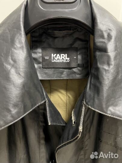 Женское пальто тренч Karl Lagerfeld XS-S-M