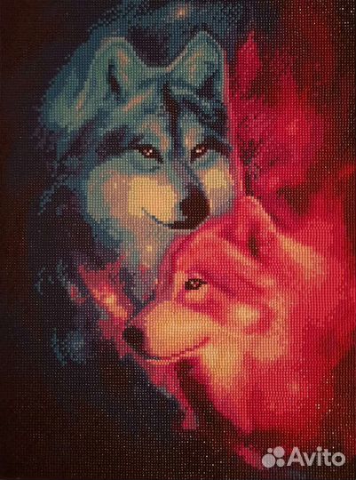 Собираю алмазные картины(мозаики)