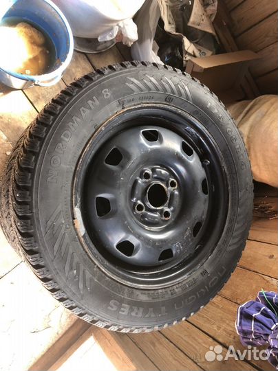 Резина на дисках r14