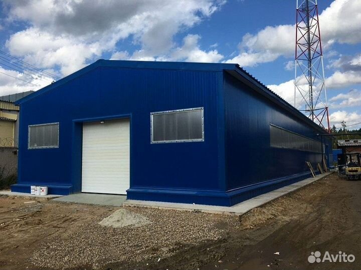 Быстровозвадимые здания ангары сто