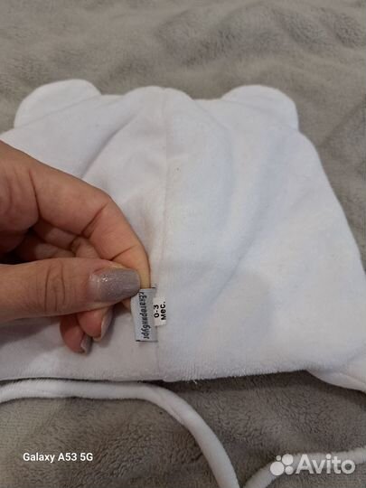 Шапочка для новорожденного