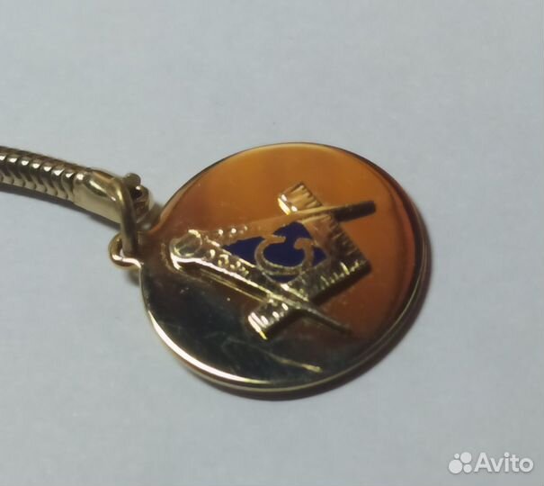 Масонский брелок для ключей. 1970-е