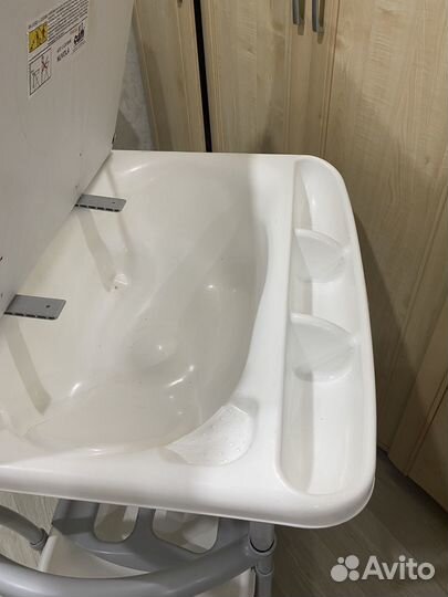 Пеленальный столик с ванночкой cam