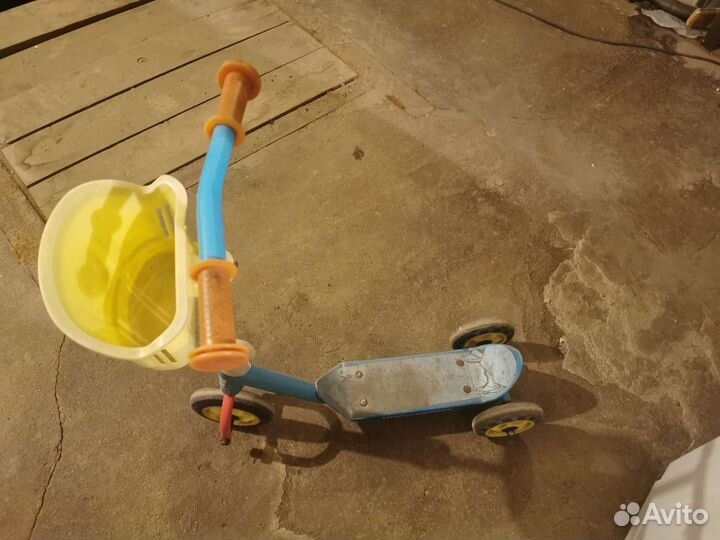 Самокат детский трехколесный