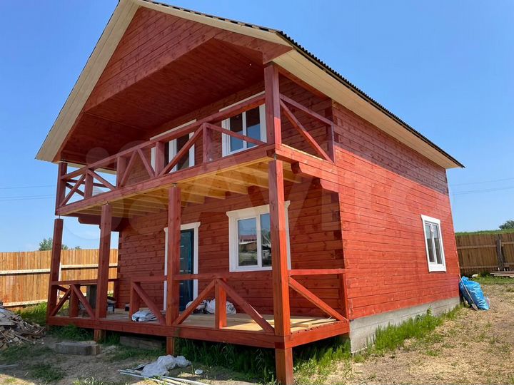 Дом 140 м² на участке 6 сот.