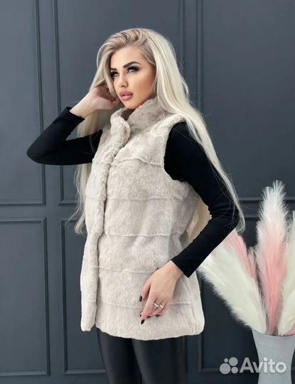 Искусственная шуба под норку 52