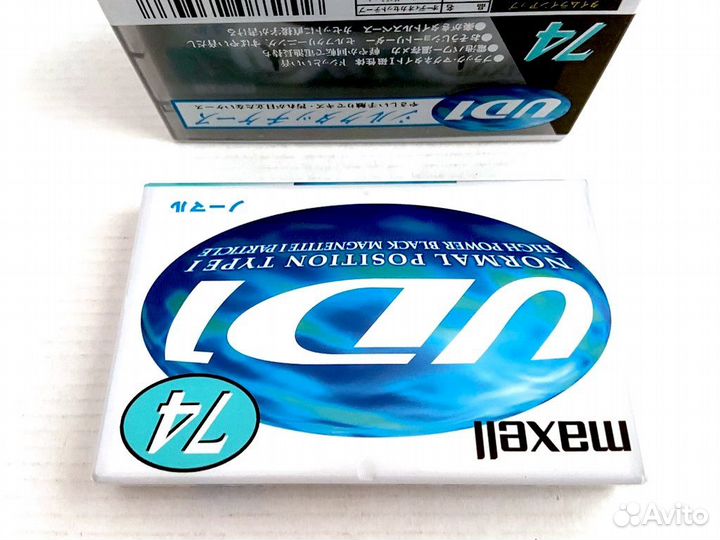 Аудиокассета кассета Maxell UD 1 74 - 1997 г