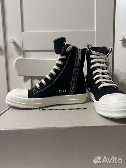 Кеды Rick Owens Ramones High оригинал