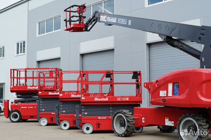 Подъемник ножничный самоходный XE-80W/OR