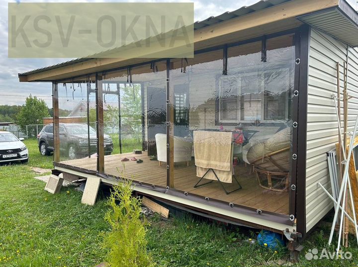 Мягкие окна на веранду