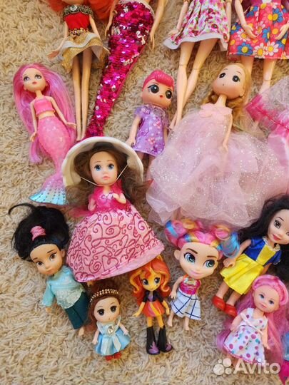 Куклы барби и пупсики в идеальном состоянии