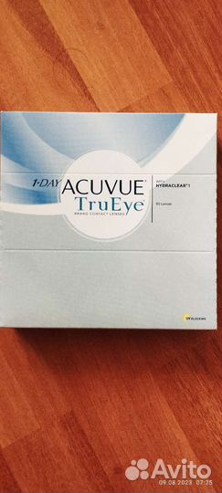 Линзы контактные однодневные acuvue -5, 75