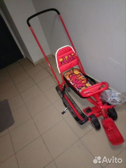 Коляска санки