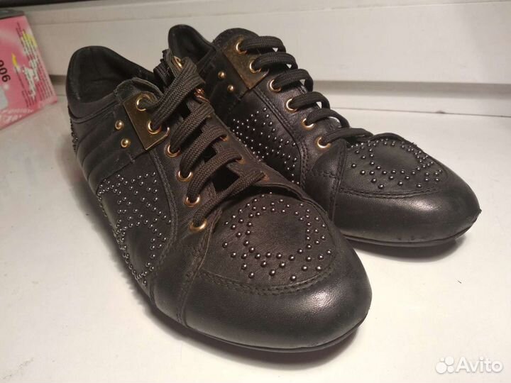 Полуботинки женские кожаные