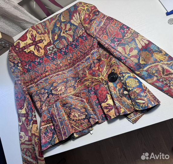 Кожаная куртка just cavalli