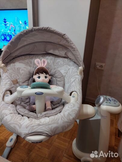 Детские электронные качели graco