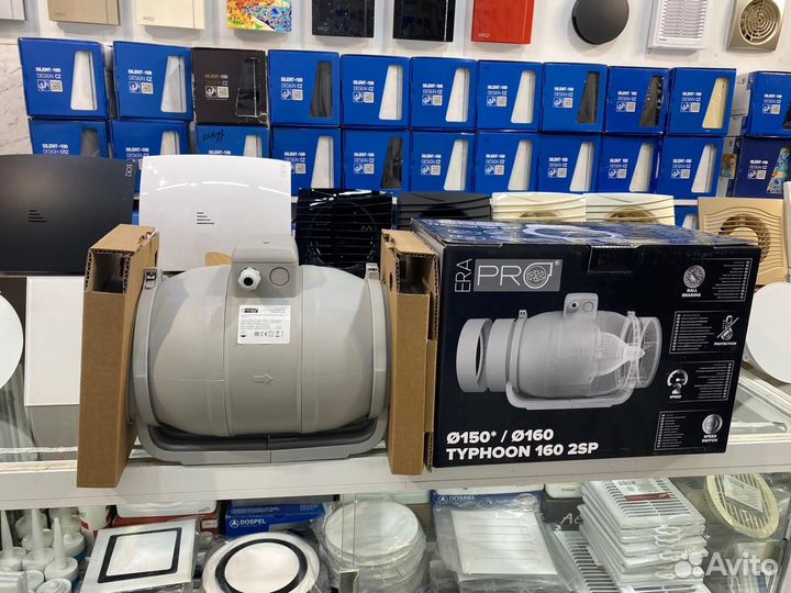 Канальный вентилятор typhoon 150-160