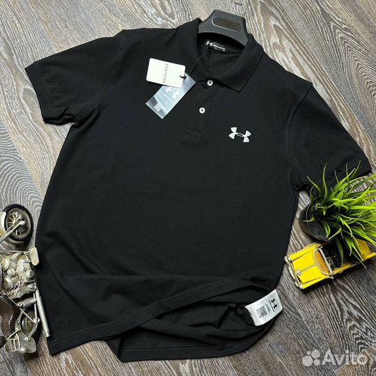 Under armour поло футболка