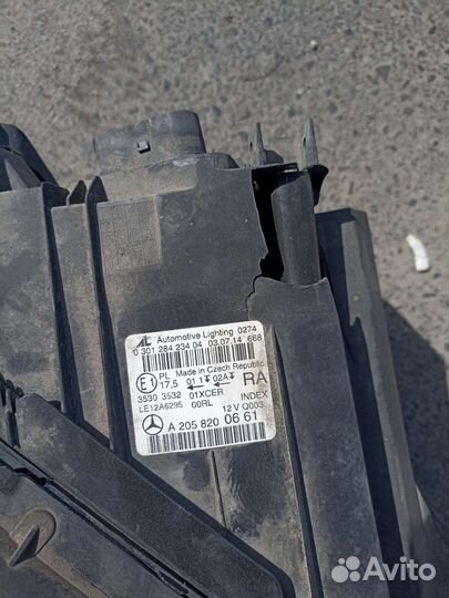 Фара Mercedes c180